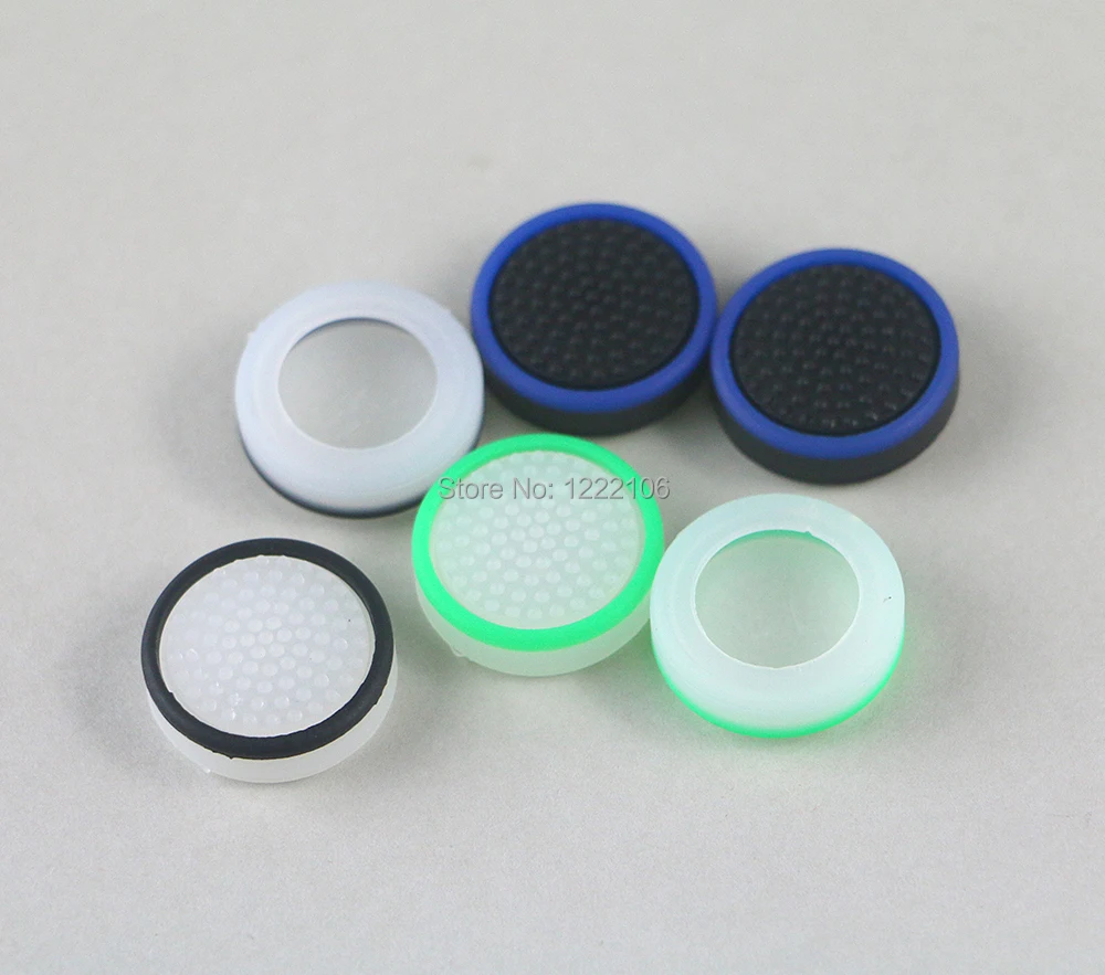 ChengChengDianWan-Tapa de silicona para Joystick, funda de goma analógica para Nintendo Switch, Joy con, 10 unids/lote