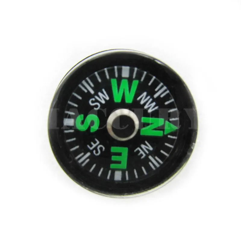 (50 pieces/Lot) Diameter 15mm Mini Compass Pocket Compass for Level Ruler Emergency Survival Tool