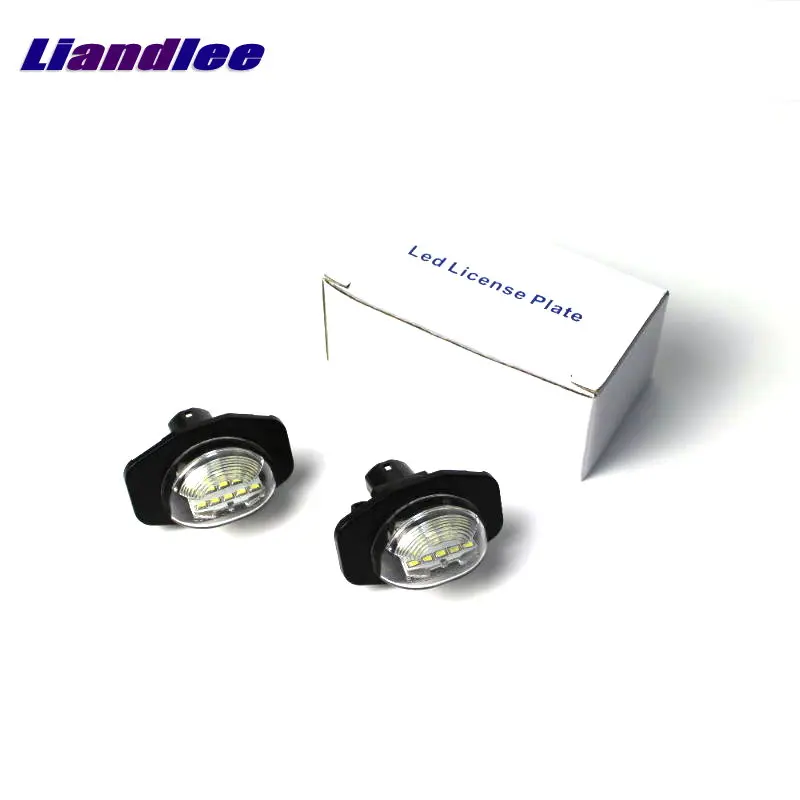 Liandlee Car License Plate Lights For Toyota Corolla 2007-2016 Auto Number Frame Lamp LED Bulb Replacement Accessories