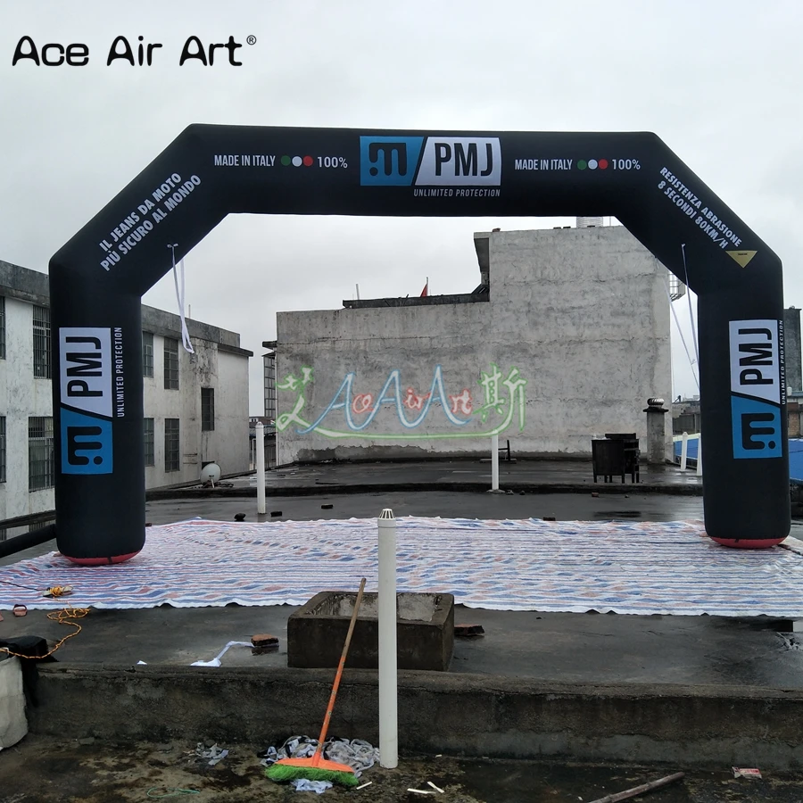 Hochwertiger Sport Squae Archway, aufblasbarer Start-Finish-Linien-Rennbogen vom professionellen Lieferanten der meisten Ace Air Art