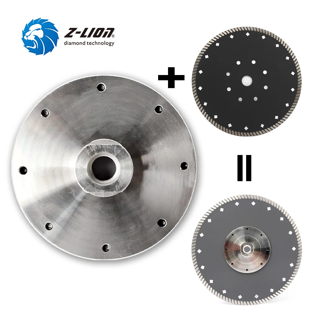 Z-LION 1 Piece Angle Grinder M14 Or 5/8-11 Flange Coupling For Saw Blade Fixed Aluminium Rigid Flange Adapter