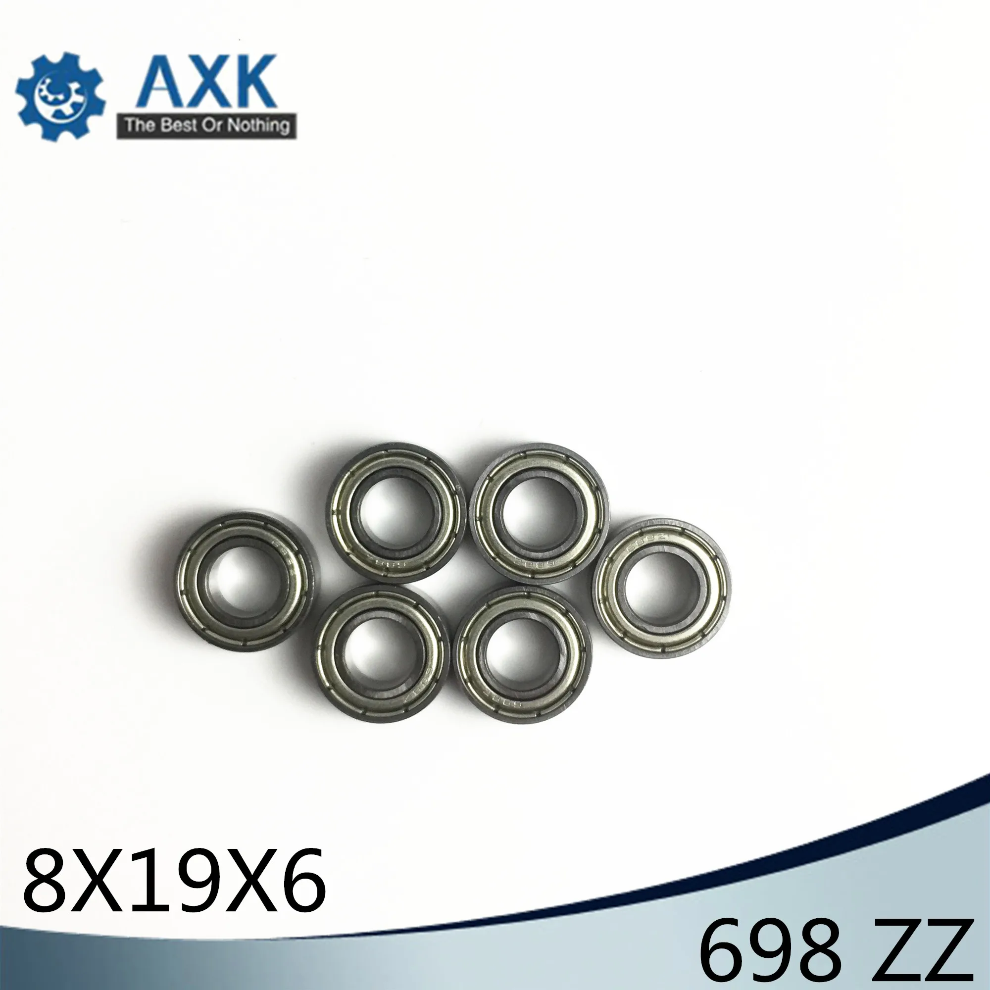 698ZZ Bearing ABEC-5 10PCS 8x19x6 mm Miniature 698Z Ball Bearings 698 ZZ EMQ Z3V3 Quality