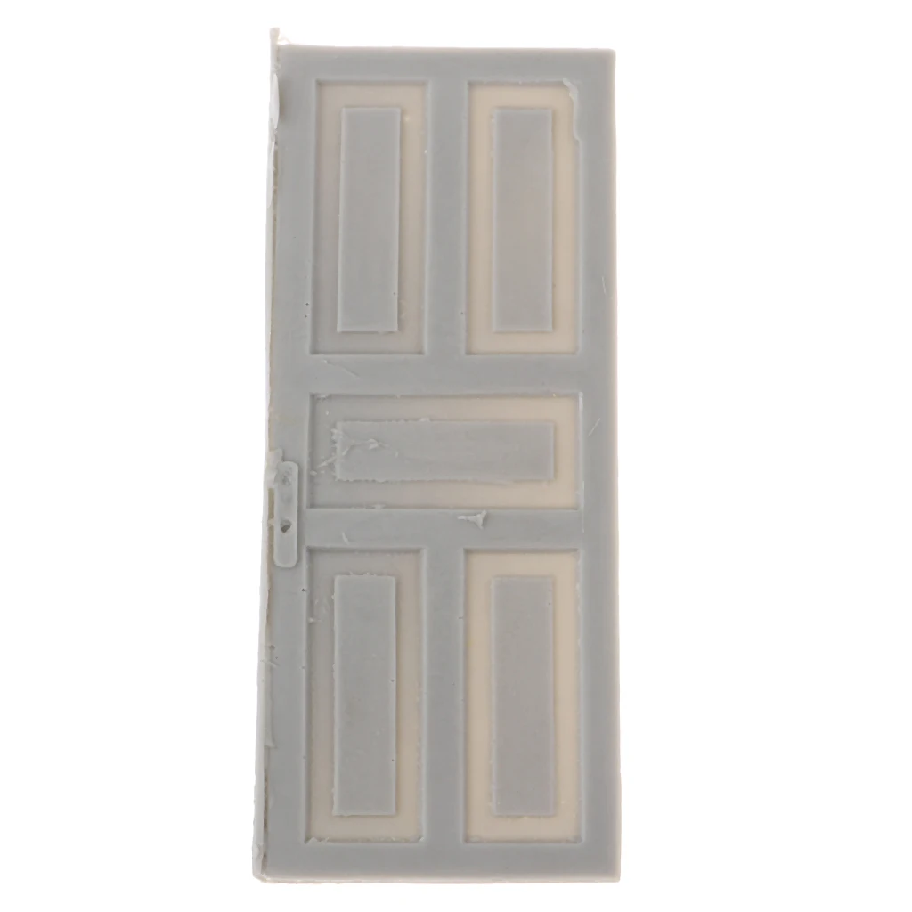 MagiDeal 1/35 Diorama Accessories Resin Home Door Model - Resin Scene Layout