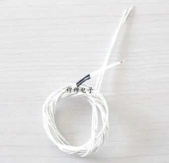 

Free ship 20pcs/lot NTC single-ended glass sealed thermistor temperature sensor 3d printer 100 k 3950 1% 1M 200C ntc sensor