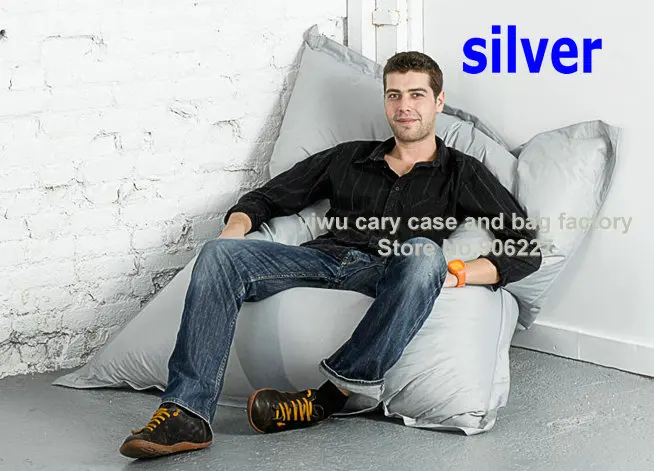 XXL large adults sitzsack beanbag , relaxing bean bag lounger, high quality bean seat , lazy cushion , no filler - free shipping