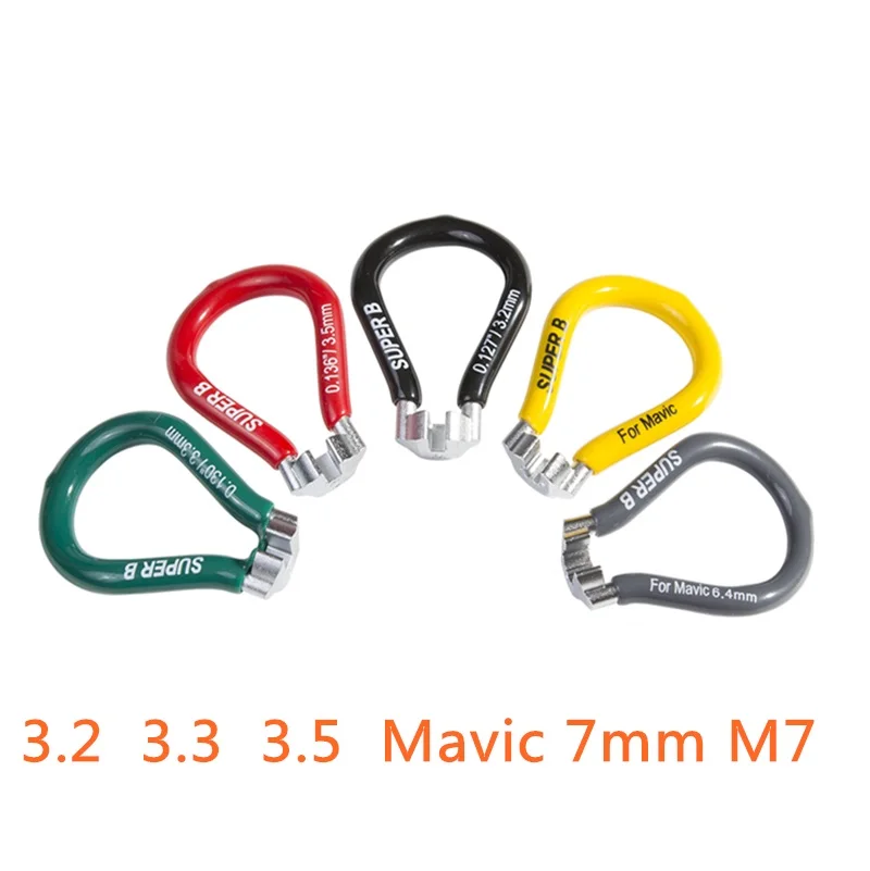 SUPER B Spokes Key Bicycle Repair Tools 9G 10G 11G 12G 13G 14G 15G mavic Spoke Wrench TB 5510 5570 5501 5502 MTB Road Bike Tools