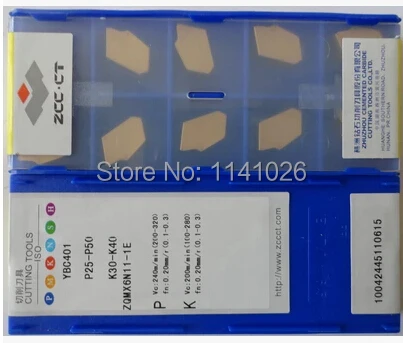 ZCCCT-cortador de carburo cementado, herramientas de torneado, insertos de carburo, para SPB32-6, ZQMX 6N11-1E YBC251, compra gratuita, 10 unids/caja