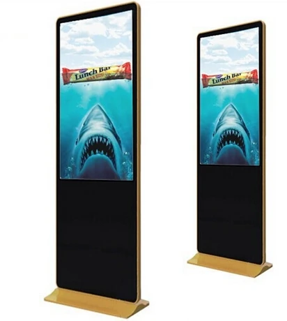 55 Inch Tầng Đứng Android Màn Hình LCD Hiển Thị Hình Ảnh Sau Công Nguyên Người Chơi & Biển Số Quan Sát Màn Hình Hiển Thị