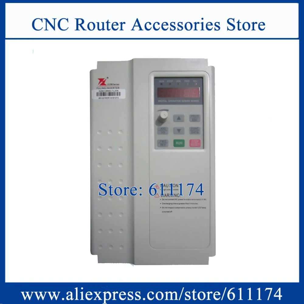 Frequency inverter 3.7kw AC220V VFD 0-1000HZ BD612-3R7-2DK cnc frequency inverter for spindle Motor Instead of DZB312B