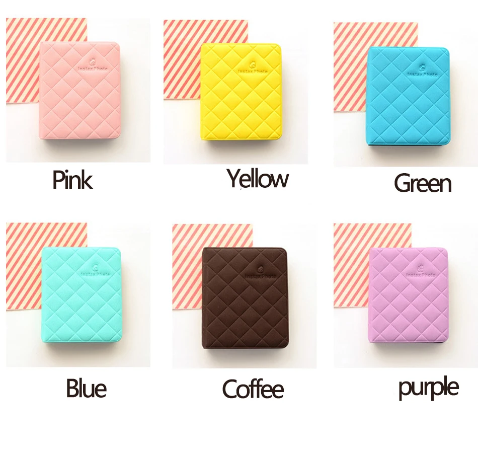 Альбом с 32 карманами для Fujifilm Instax instant Mini 9, 8, 7s, 70, 25, 50s, 90 мини-пленок, 3/4 дюйма, фотобумага