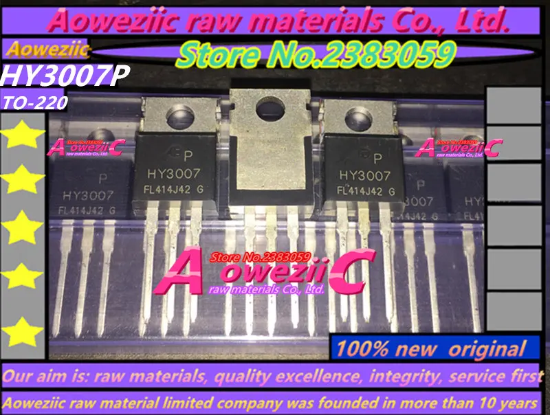 Aoweziic 100% جديد الأصلي HY3007 HY3007P TO-220 FET تحويل التيار الكهربائي تحكم 68 فولت 120A MOS