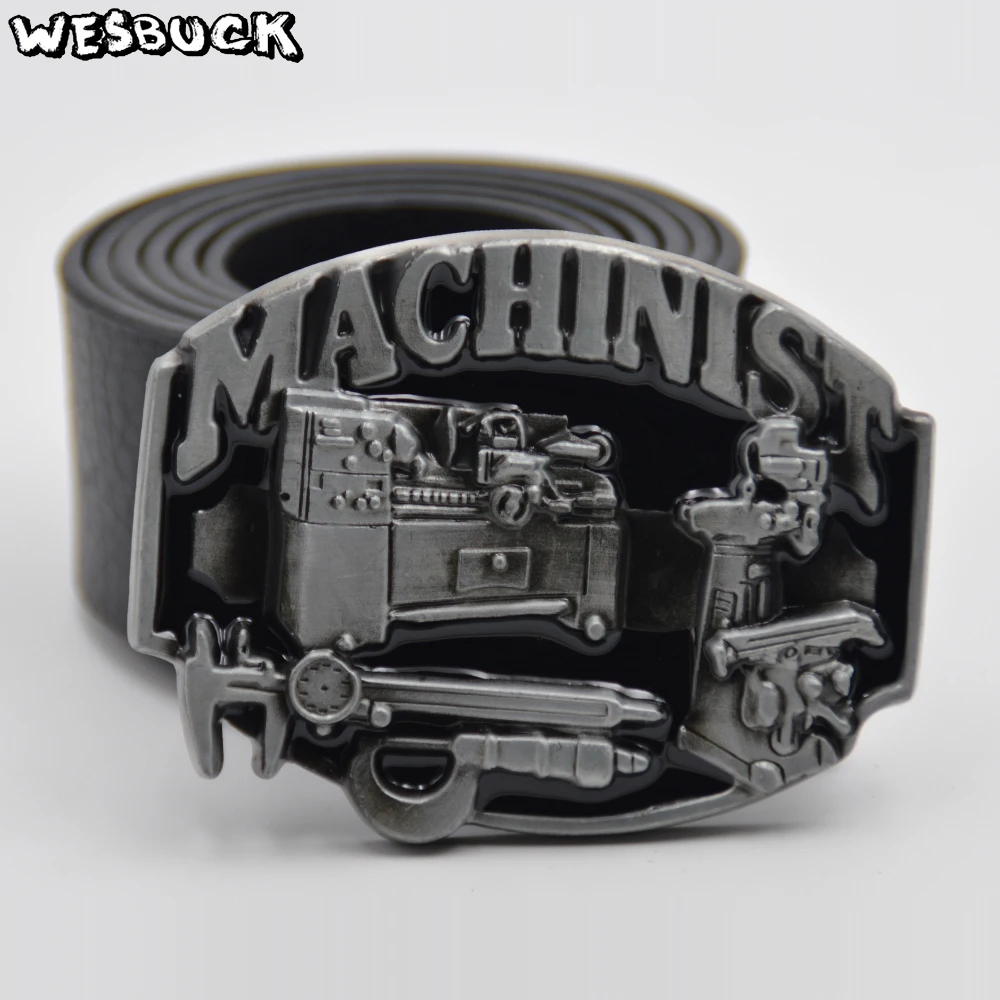 5 PCS MOQ WesBuck Brand Fashion Cool 3D Tool belt buckle for Men Women Belt Head