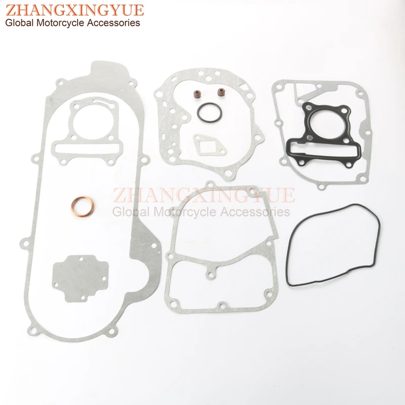 39mm 44mm 47mm 50mm Complete Gasket Set 400mm for GY6 139QMA 139QMB 50cc 60cc 80cc 100cc Chinese Scooter Engine