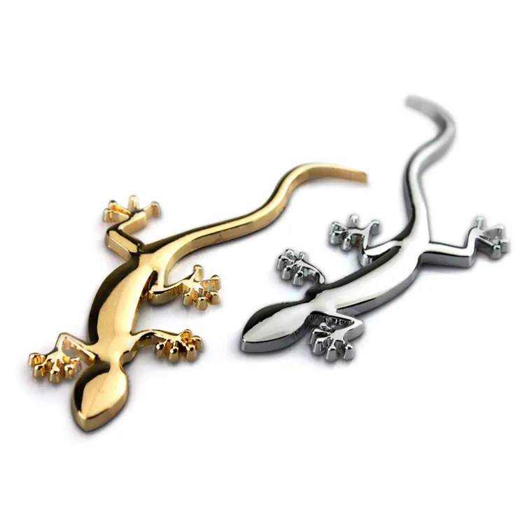 

Веселая Персонализированная декоративная эмблема из АБС-пластика, значок, автомобильные наклейки gecko, 3D Автомобильные наклейки gecko, логотип убежища, Стайлинг автомобиля