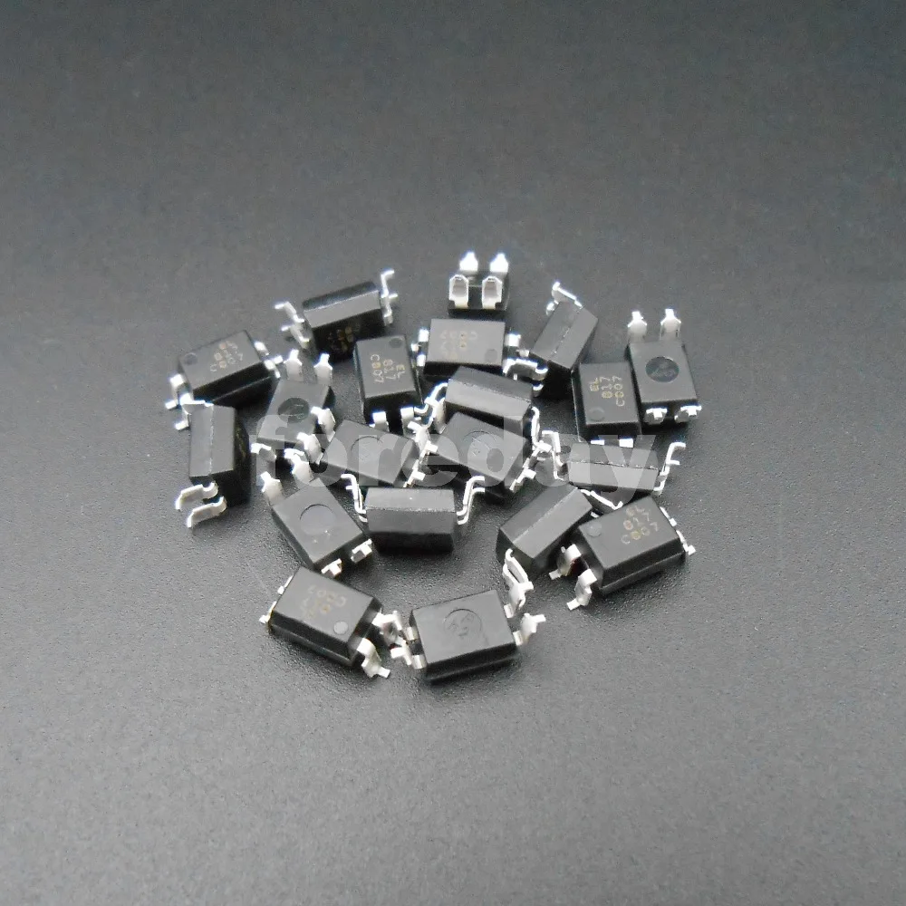 100PCS NEW HQ EL817S-C SOP-4 PC817C EL 817 C SMD OPTOCOUPLER 100PCS/LOT brand *FD132X100