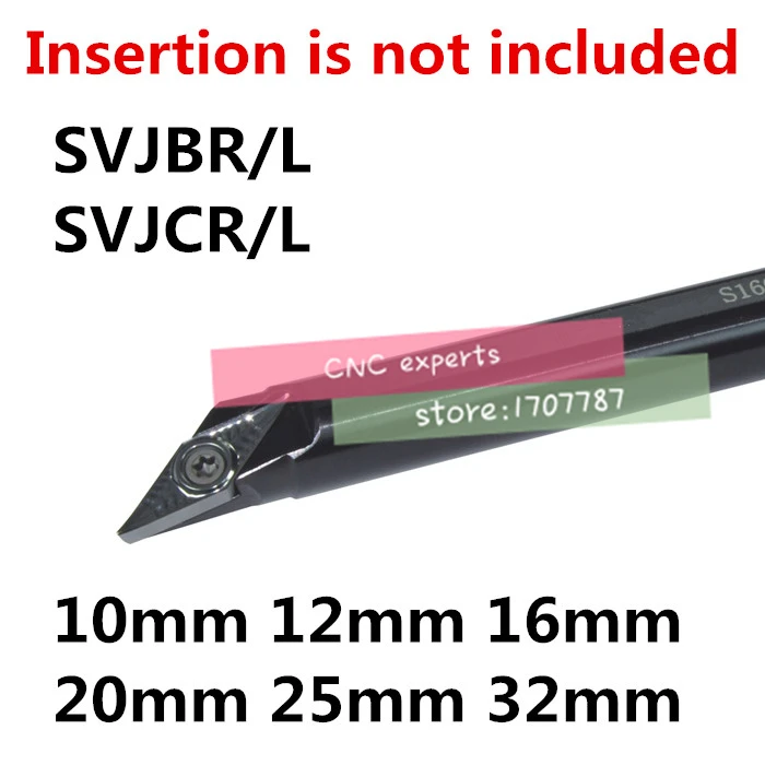 Svjbr l 11 16 Cnc Ferramentas de Tornear Pcs S10k-svjcr11 S12m-svjcr11 S16q-svjcr11 S20r-svjcr11 S20r-svjcr16 S25s-svjcr16 S32t-svjcr16