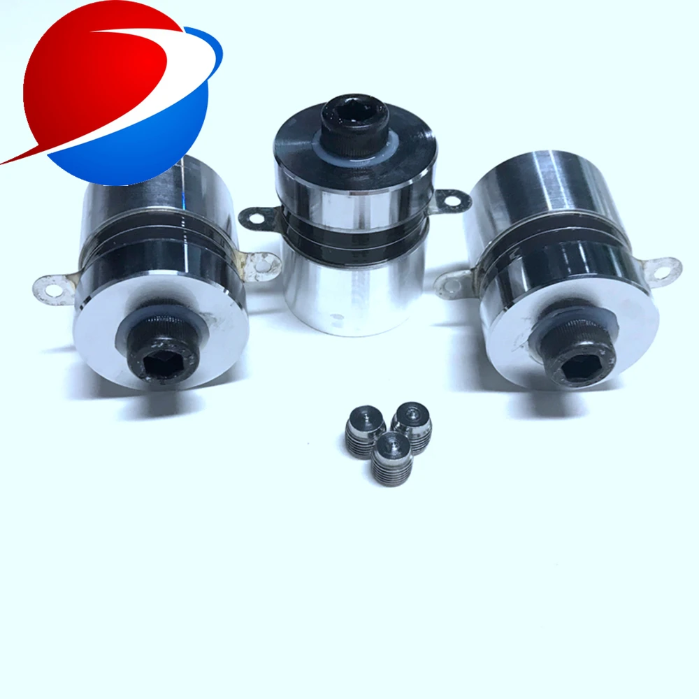 80 khz ultrasonic piezo transducer 60 w สำหรับถังทำความสะอาดอัลตราโซนิกเซรามิก Piezoelectric Transducer