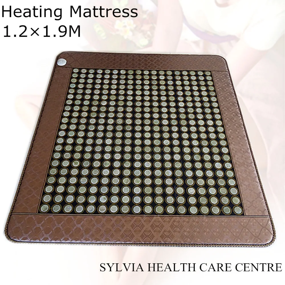 

Jade Mattress Infrared Heat Therapy Healing Jade Mat / Pad Mattress Far Infrared Mattress heating Pad with eye cover 1.2X1.9M