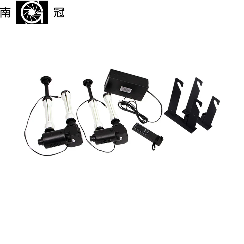 NG-2RES Wireless Remote control 2 Shaft Electric Studio Background Support Elevator Photograph Background Lifter Background-axis