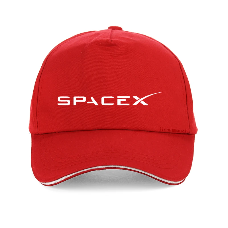 SpaceX Space X-Casquette de Baseball pour Homme et Femme, Chapeau Ajustable, 100% Coton, Style Hip Hop, Unisexe