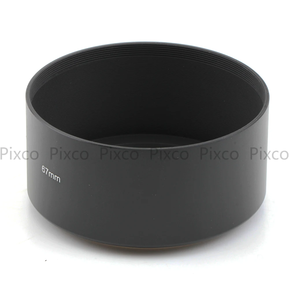 Professional 37 39 40.5 49 52 55 58 62 67MM Metal Tele Lens Hood