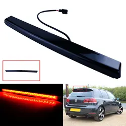 ANGRONG Black Lens LED High Level Brake Stop Light For VW Golf V GTI R32 Polo 9N 2004-2009 & Passat R36 2007-2010