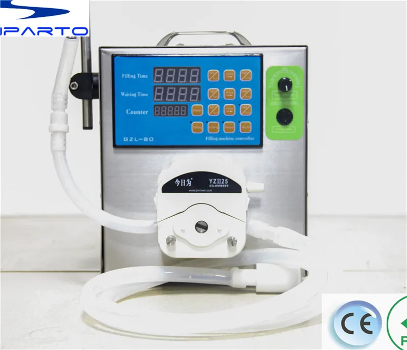 GZL-80 Sinparto electric nail polish filling machine e-liquid filling machine peristaltic pump with  1-4000ml/min for water