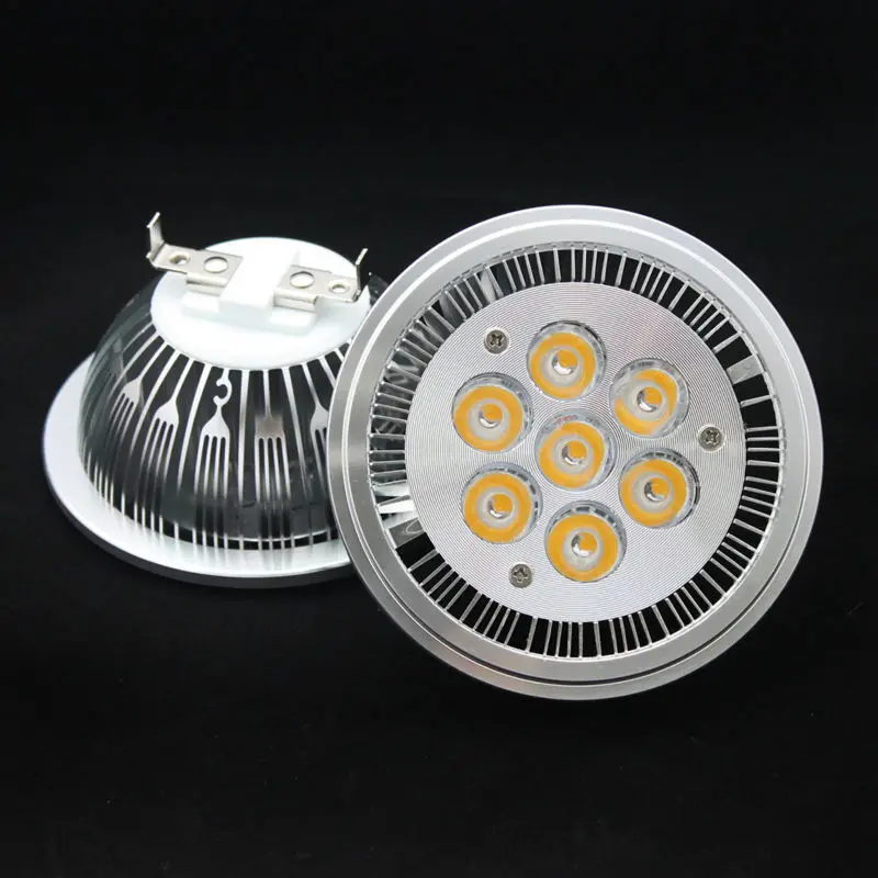 Imagem -02 - Lâmpada Led Spotlights Branco Quente Branco Natural Branco Frio ac 85265v 14w G53 Es111 Qr111 Ar111 10 Pcs Lot