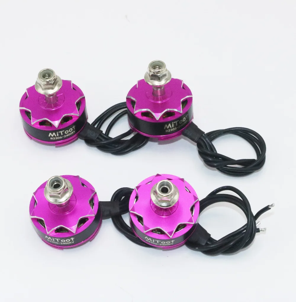 Mitoot-Moteur sans balais pour importateur de course RC, quadrirotor R2306, 2400KV, 3-4S, 12N14P FPV