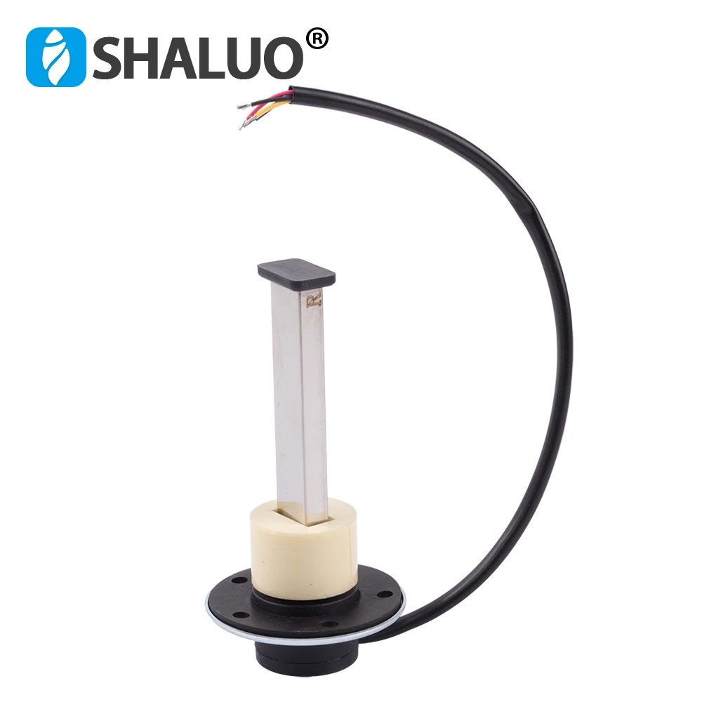 

Deep 200mm Fuel level sensor stainless steel car liquid sensor 106.7 to 6.7 ohms gas generator part resistive alarm meter sensor