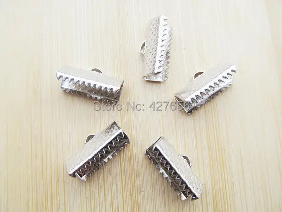 500pcs 8mmx16mm Antique Silver tone/Antique Bronze Messenger Buckle,Leather Fastener Clasp Ends Charm,DIY Accessory Jewellry