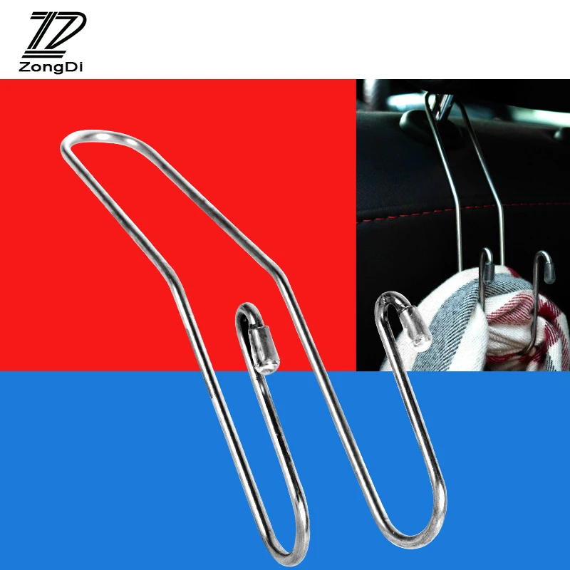 ZD Car multi-functional metal car seat hook for kia Ceed Cerato Suzuki grand vitara Citroen xsara picasso C3 Subaru Saab Lada