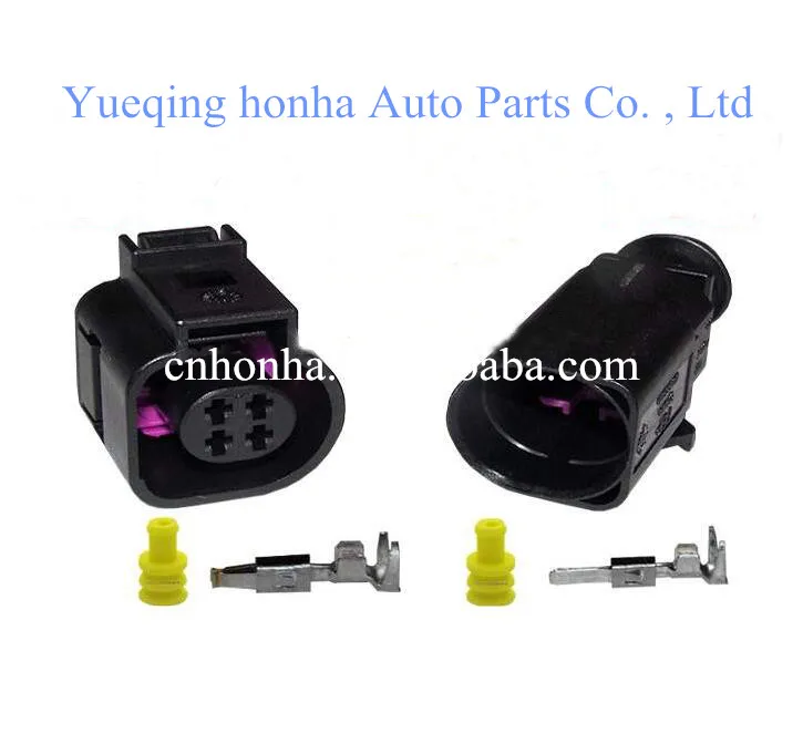 4 pin 4B0973712 4B0973812 male and female water temperature sensor plug 4B0 973 812 4B0 973 712