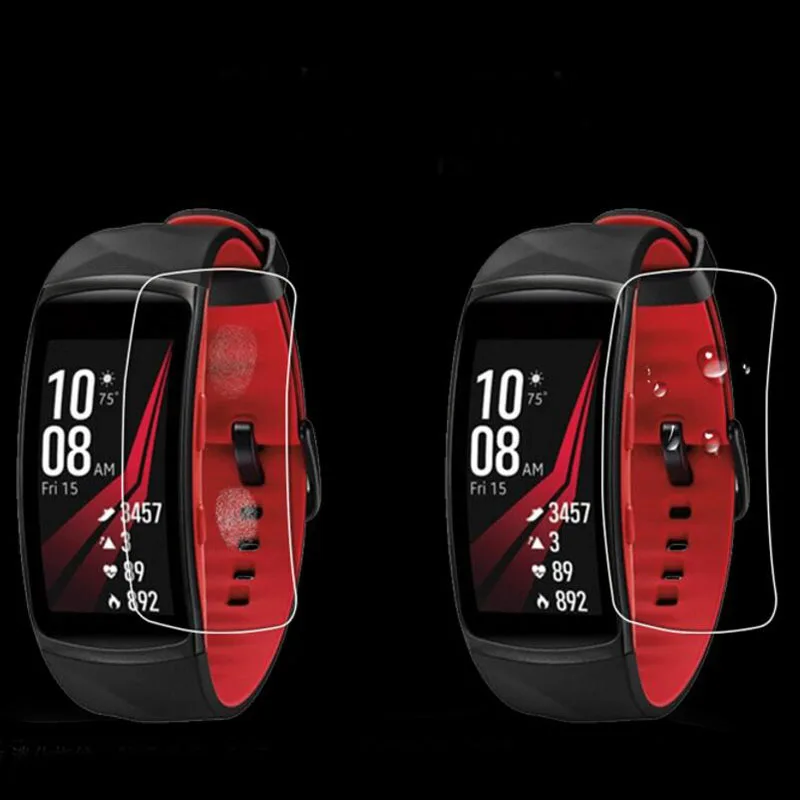 5pcs Anti-scratch Soft TPU Ultra HD Clear Protective Film Guard For Samsung Gear Fit 2 Pro Fit2 Pro Full Screen Protector Cover
