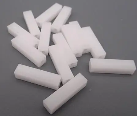 10/100pcs 5x20mm białe plastikowe kwadratowe złącze dron rc car samolot robot dziecięce zabawki dla chłopców diy akcesoria dla dzieci montessori