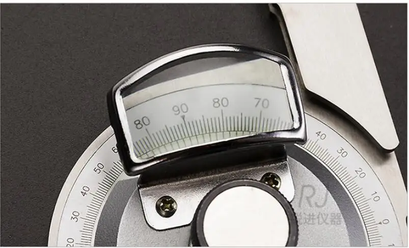 

universal bevel protractor angle board Angiometer Measuring Tool 0-360degree angle ruler laser four times scribe