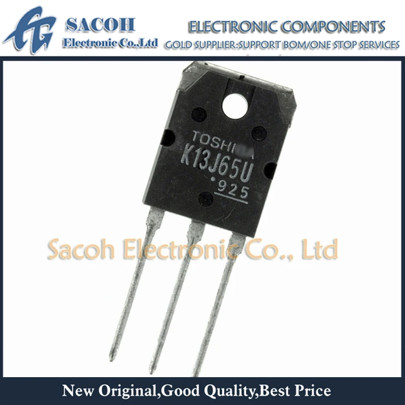 

Refurbished Original 10Pcs/Lot TK13J65U K13J65U OR TK12J55D K12J55D TO-3P 13A 650V N-Channel MOS Transistor