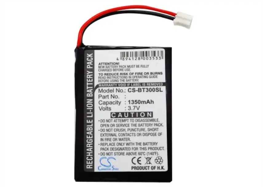 Cameron Sino 1000mah battery for DELL BT GPS BT-309 GLOBALSAT BT-300 BT-308 Bluetooth GPS Receiver for HP BT GPS