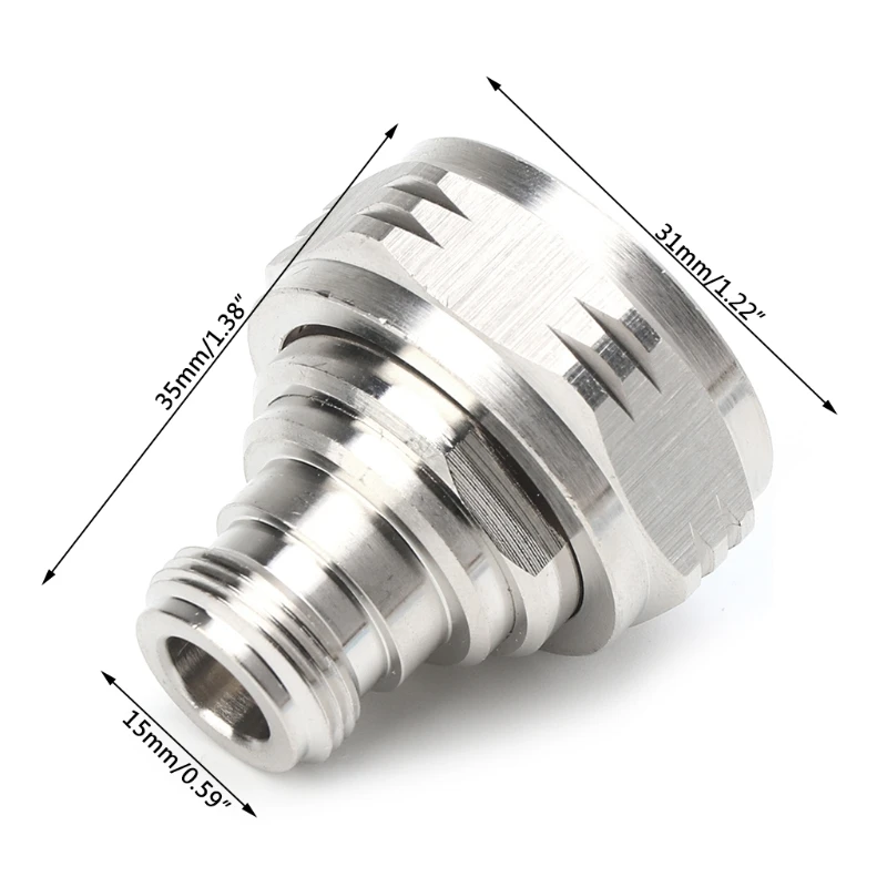 NK/L29J RF Microwave Coaxial Adapter L29 7/16 DIN Male To N Female Connector #0604