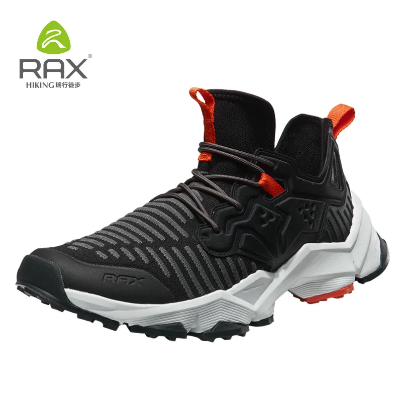 Rax tênis de caminhada respirável masculino e feminino, sapatos de tamanho grande para montanhismo, para trilha ao ar livre, leve walking76