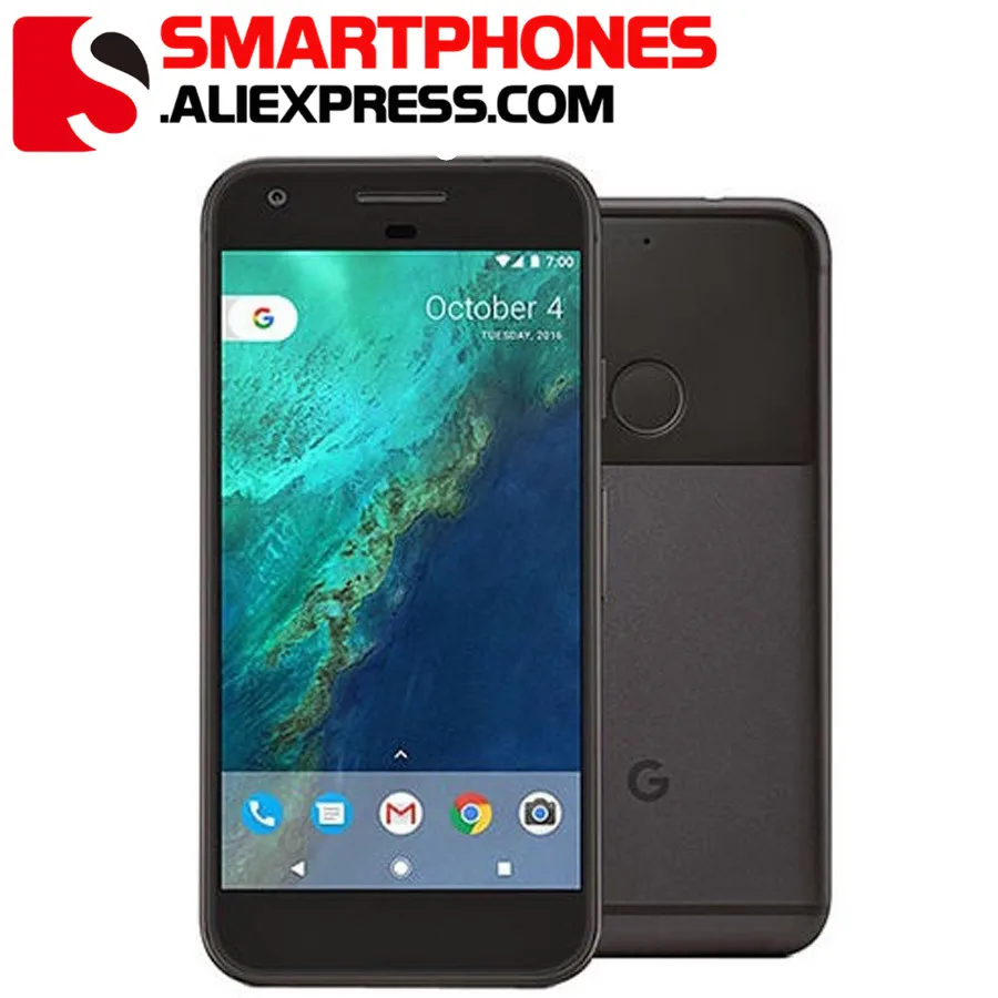 Google Pixel xl Lte Celular 5.5 Polegadas de Tela 4gb de Ram 32 128gb Rom Snapdragon 820 Impressão Digital Android Versão Original Nós