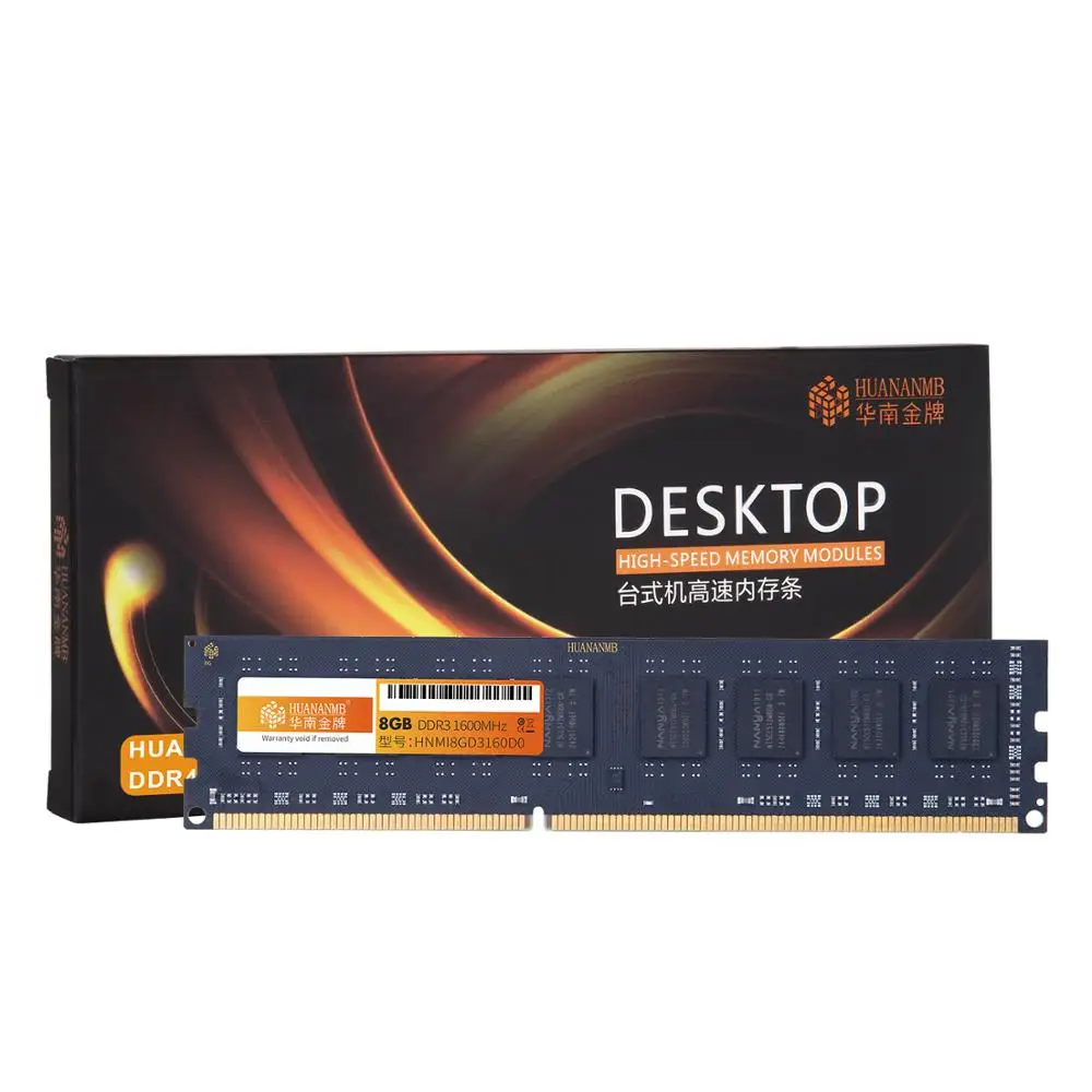 New arrival HUANANZHI 4G 8G DDR3 1600MHz memory good quality desktop memory 2 years warranty