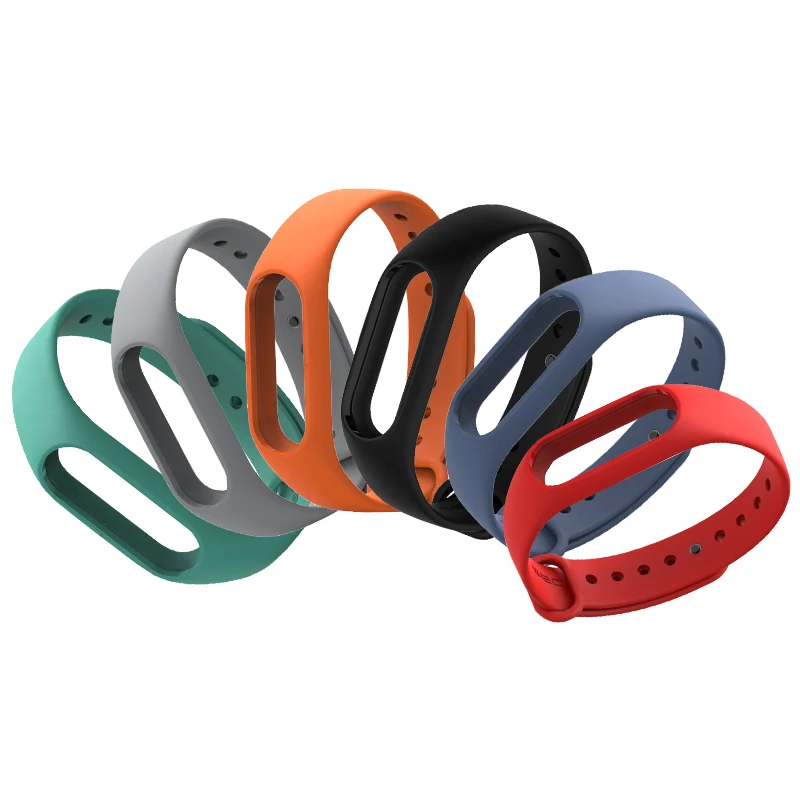 For Mi Band 2 Strap Bracelet on Miband 2 Pulseira Wrist Opaska for Xiaomi My Band Wristbands Silicone Correa Accessories