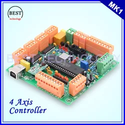 4 축 USB CNC 컨트롤러, 인터페이스 보드, USB CNC 2.1, MK1 MACH3, 업그레이드 제어 보드