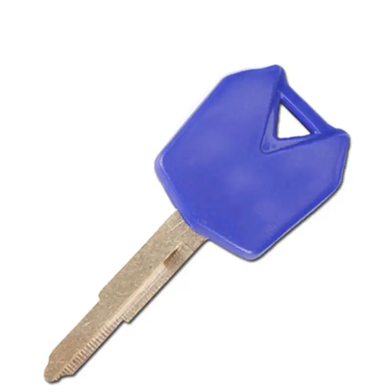 Ключи для мотоцикла, пустой ключ, необработанное лезвие для Kawasaki ZX7R ZX750P ZX9R ZX900 F C B Versys 650 KLR650 C A W650 Z750 Z1000