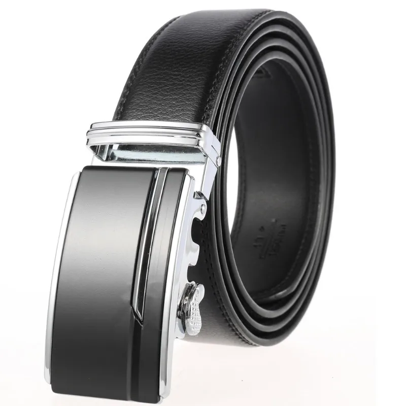 

Famous Brand Belt leather high-grade leather belt designer design men's luxury automatic metal buckle belt LY136-750-1