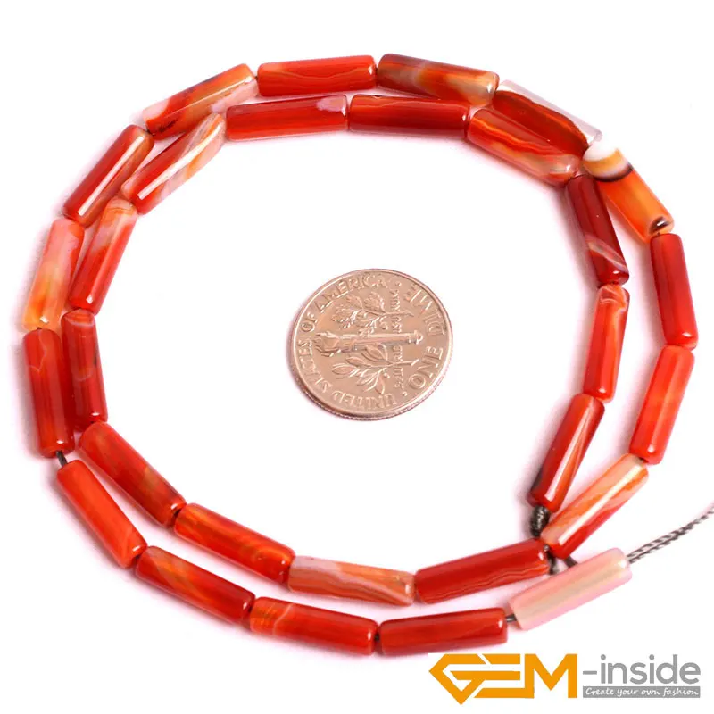 Column Tube Sardonyx Carnelian Beads Natural Stone Beads DIY loose Beads For Jewelry Making Beads Strand 15 Inches wholesale !