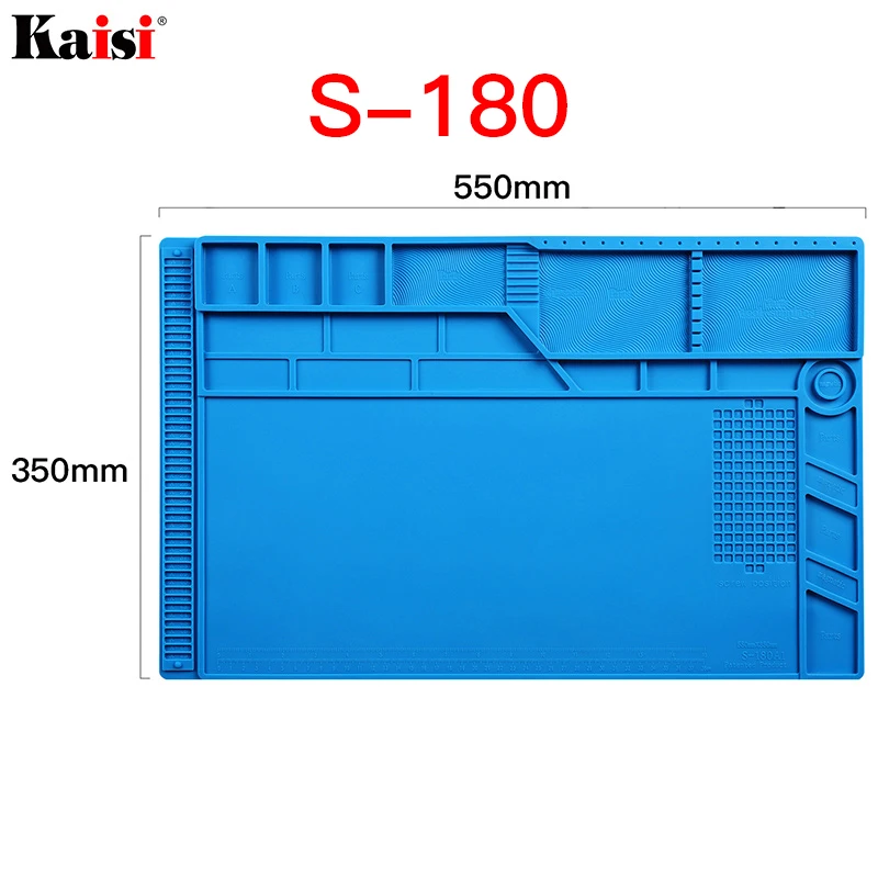 Repair silicone pad work pad heat-resistant BGA soldering station repair insulation pad insulation pad maintenance platform