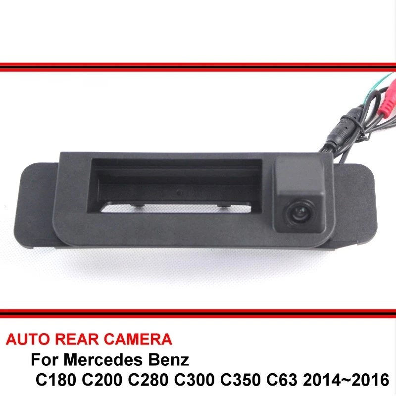 

For Mercedes Benz C180 C200 C280 C300 C350 C63 14~16 Night Vision Car Reverse Backup Parking Rear View Camera HD CCD