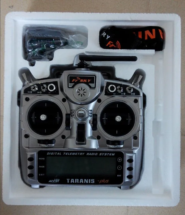 2019 new FrSky 2.4G Taranis X9D Plus + 16CH Telemetry Radio Transmitter | Plus Edition Remote w/ X8R / Radio Control Mode 2